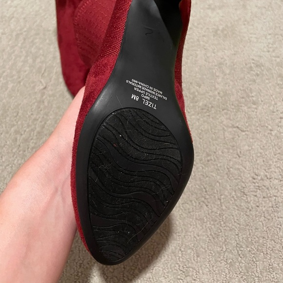Maroon Booties - Picture 3 of 3